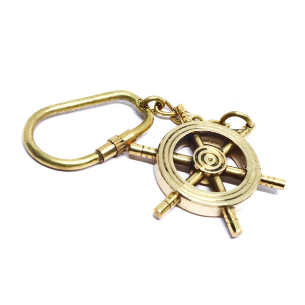 Porthole Magnifier Brass Key Ring - Seaside Treasures - Nautical Decor,  Nautical Home Decor, Nautical Gifts, Coastal Gifts