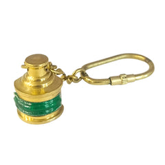 Green Lantern Brass Key Ring Keychain LK32