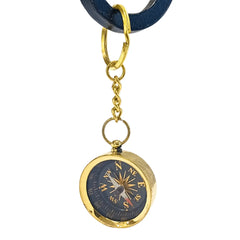Brass Compass Brass Key Ring Keychain BCK06