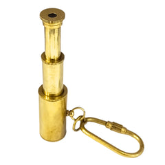 Telescope Brass Key Ring Keychain TBK15