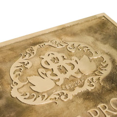 Brass Plaque: Private Property - No Trespassing Brass Plaque: Private Property - No Trespassing
