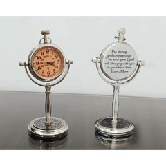 Custom Engraved Desk Clock Anniversary Gift BDC64