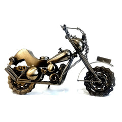 Metal Motor Cycle Showpiece SPMC01