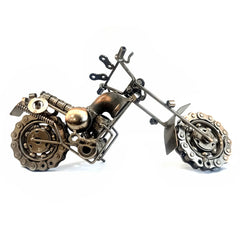 Metal Motor Cycle Showpiece SPMC02