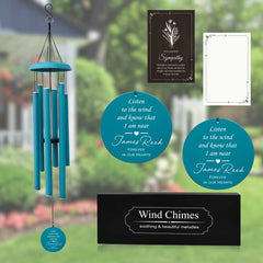 Campana de viento conmemorativa personalizada WCP05  Campana de viento conmemorativa personalizada WCP05