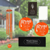 Tree of Life remembrance wind chime honoring loved ones