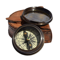 Compass with Leather Case BC0064