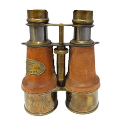 Brass Leather Binocular BB017