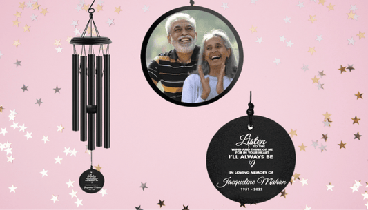 Photo-Engraved Wind Chimes: Melodic Moments