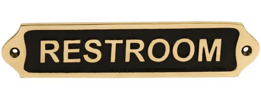 Brass Door Plaque: Elevating Every Space with Elegance