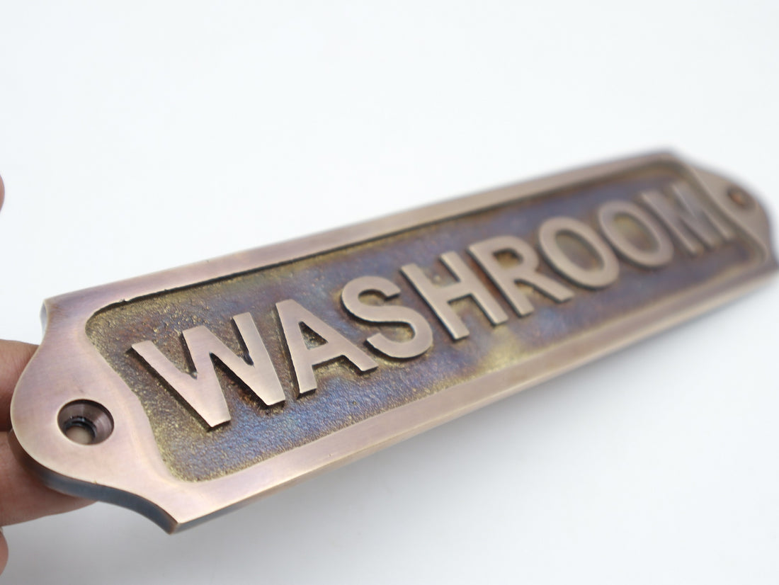 The Uses of Brass Door Plaques in Commercial and Industrial Fields: A Blend of Functionality and Professionalism