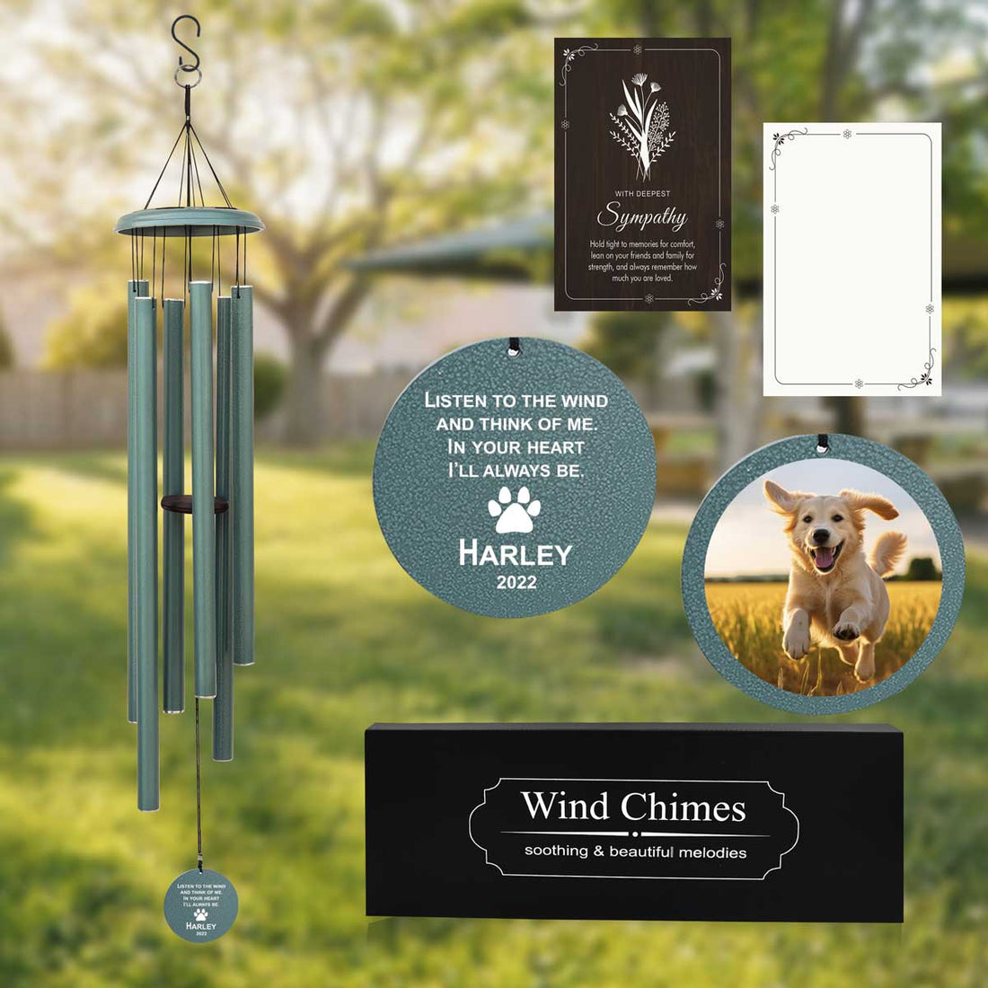 Pet Memorial Wind Chimes Bring Comfort After Loss