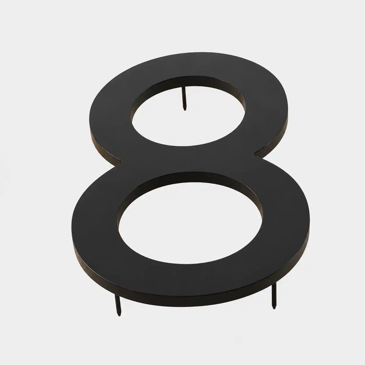 Elegant house number sign for home exterior