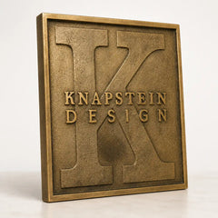 Premium engraved brass plaque for office doors and business signage
