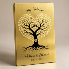 Premium engraved brass plaque for  displays