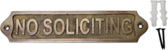 Brass Plaque Door Sign BPDS09