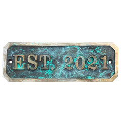Address Brass Plaque Plate ABP147