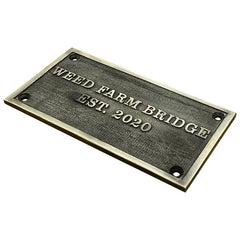 Marker Sign Brass Plaque Plate ABP152