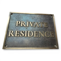 Placa Placa Conmemorativa de Latón CBP27