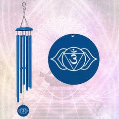 Carillón de viento Ajna Chakra Yantra para el hogar WCP01 