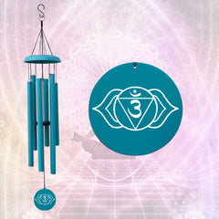 Carillón de viento Ajna Chakra Yantra para el hogar WCP01 
