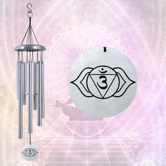 Carillón de viento Ajna Chakra Yantra para el hogar WCP01 