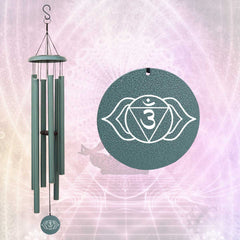 Carillón de viento Ajna Chakra Yantra para el hogar WCP01 
