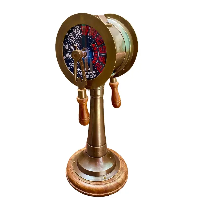 antique marine engine order telegraph