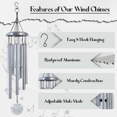 Anniversary Personalized Wind Chime AWC019