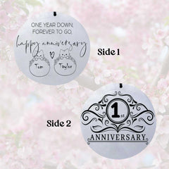 Anniversary Personalized Wind Chime AWC019