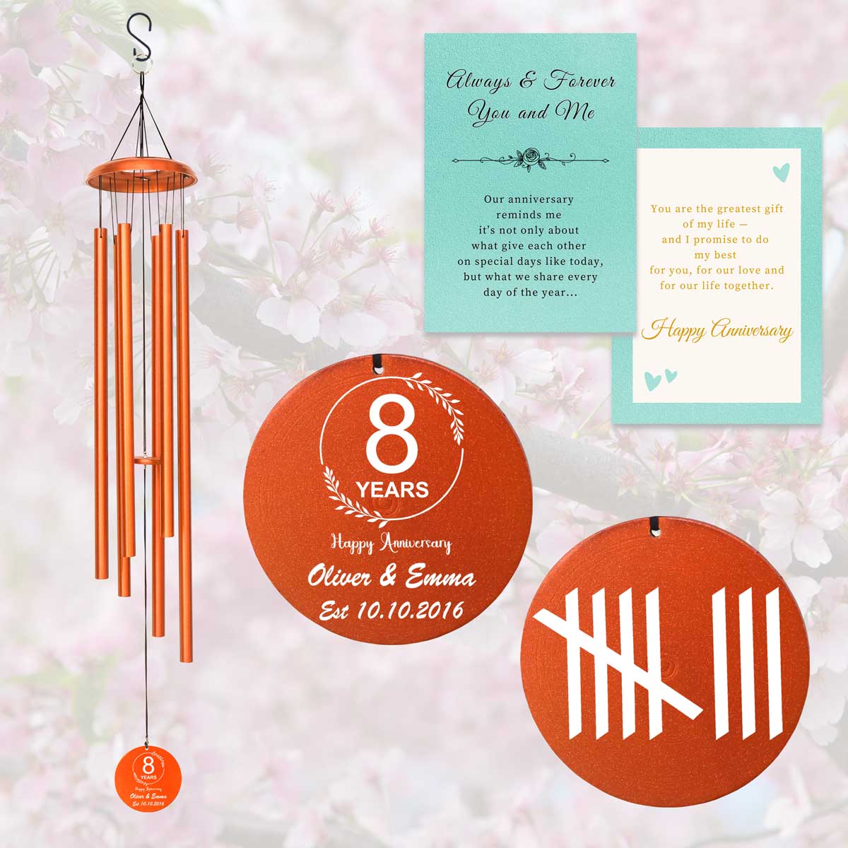 Anniversary Wind Chime AWC130