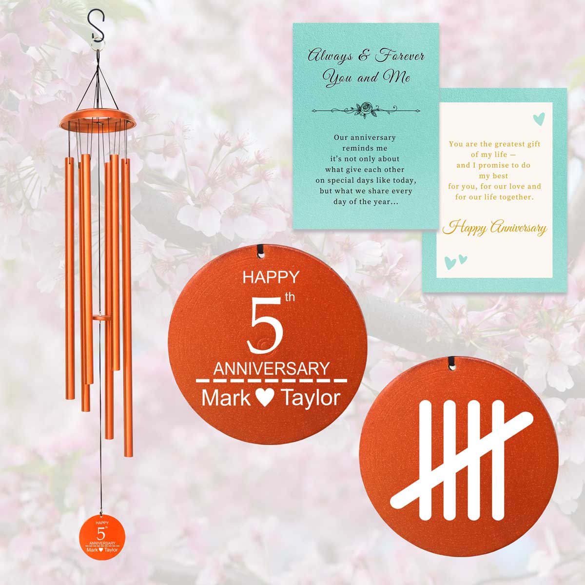Anniversary Wind Chime AWC59