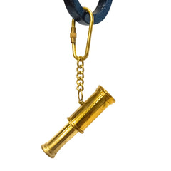 Mini Telescope Pocket Brass Key Ring Keychain MTBK57
