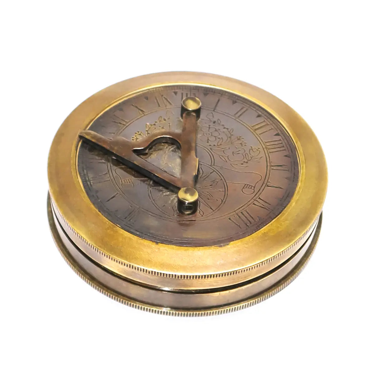 Antique Sundial Brass Compass SBC112
