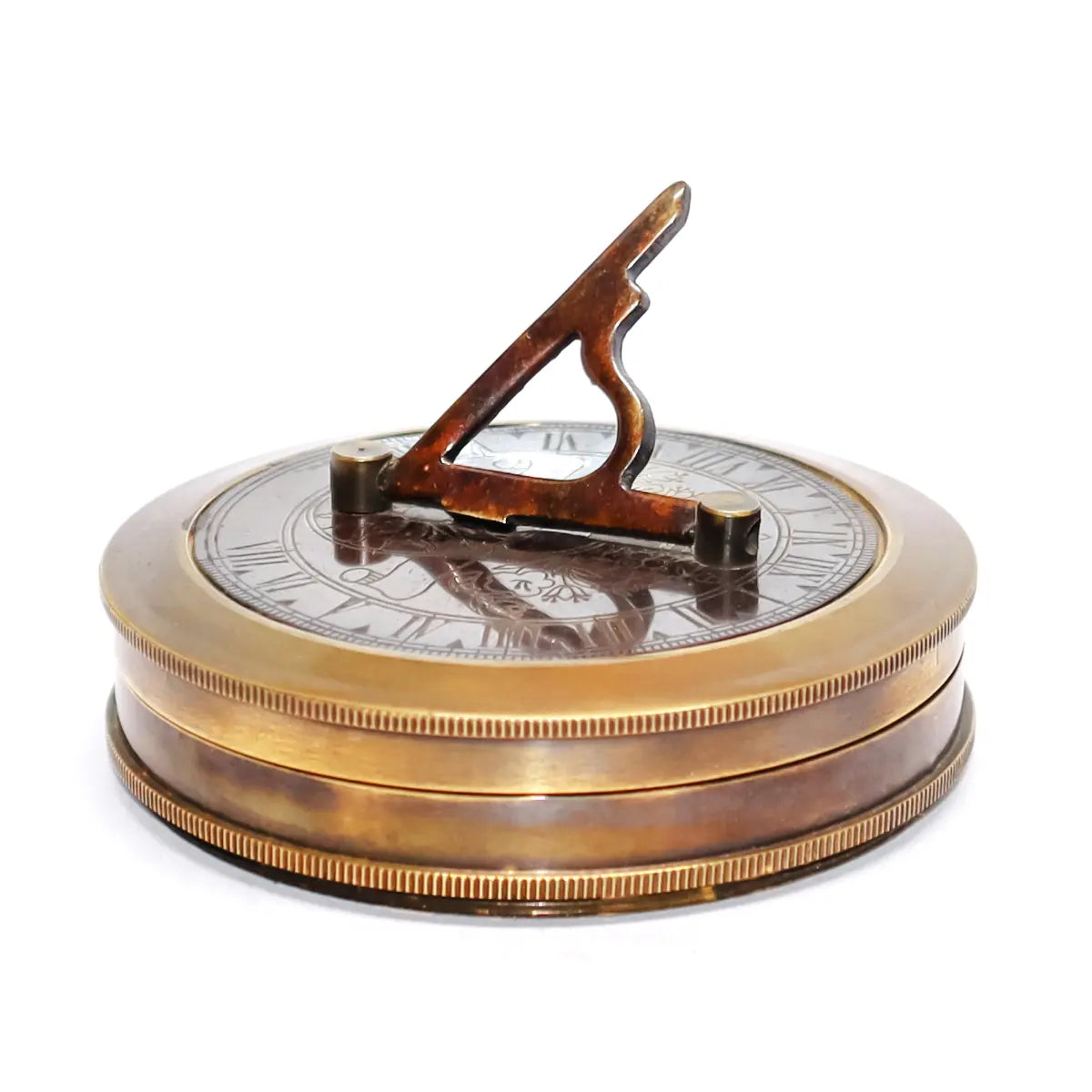 Antique Sundial Brass Compass SBC112