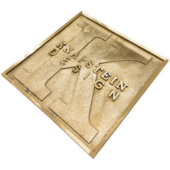 Brass Name Plaque Plate BNP015