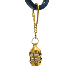 Antique Lantern Brass Key Ring Keychain ALBK02