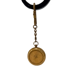 Porte-clés antique en laiton avec boussole de Londres ALCK20