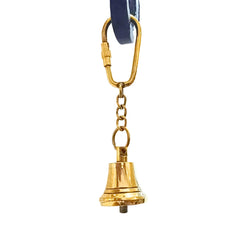 Bell Brass Key Ring Keychain BBKR23