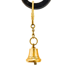 Bell Brass Key Ring Keychain BBKR23