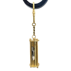 Sand Timer Brass Key Ring Keychain STK27