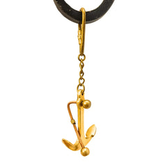 Dorpmarket Gold Brass Key Ring Keychain DBK28
