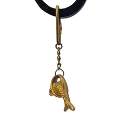 Fish Brass Key Ring Keychain FBK35