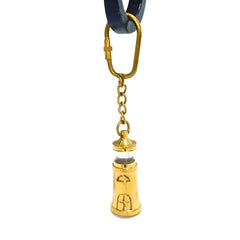 Light House Brass Key Ring Keychain LHK09