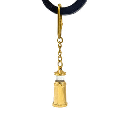 Light House Brass Key Ring Keychain LHK09