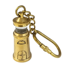 Light House Brass Key Ring Keychain LHK09