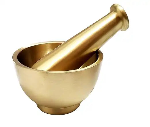 Brass Mortar and Pestle Set BMP104