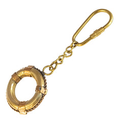 Nautical Brass Key Ring Keychain NBK11