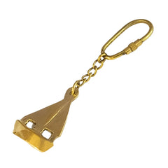 Nautical Brass Key Ring Keychain NBK37