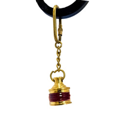 Red Lantern Brass Key Ring Keychain RLBK08